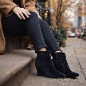 Aquatalia Velvet Bootie New in Box Vintage